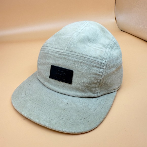 Vans Off The Wall Skater Hat Adjustable Strapback Men's Beige Cap Super Soft - Picture 1 of 6